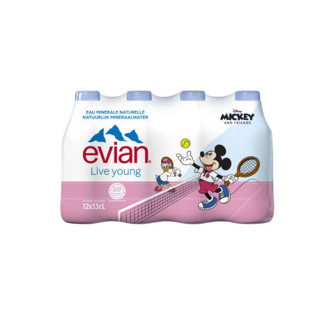 Evian Eau Minérale Naturelle 12x33cl