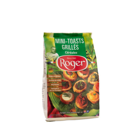 Roger Mini-Toasts Aixois Grillés 150g
