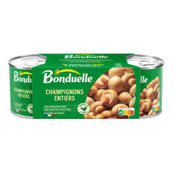 Bonduelle Le Champignon Entier Sans Sulfite 3x 115g