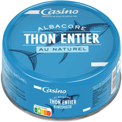 Casino Thon albacore au naturel - 265g