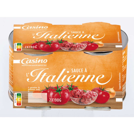 Casino Sauce italienne - 2x190g