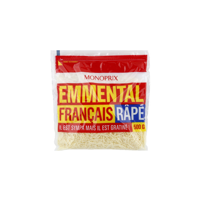 Monoprix Emmental Râpé 500g