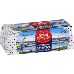 Grand Fermage Beurre Cristaux Sel De Mer 250g