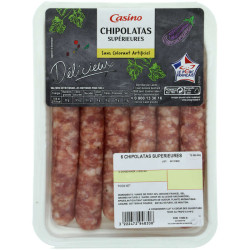 Casino Chipolatas supérieures 6x55g