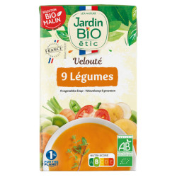 Jardin Bio Velouté Douceur 9 Légumes Bio 1L
