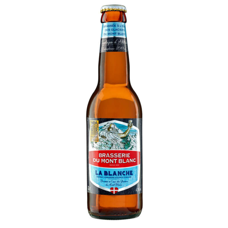 Brasserie du Mont Blanc Bière Blanche 4.7° 33cl