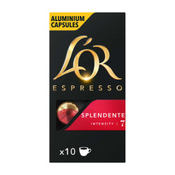 L'Or Espresso Café Splendente intensité 7 x10 capsules 52g