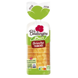 La Boulangère Brioche tranchée Bio 400g