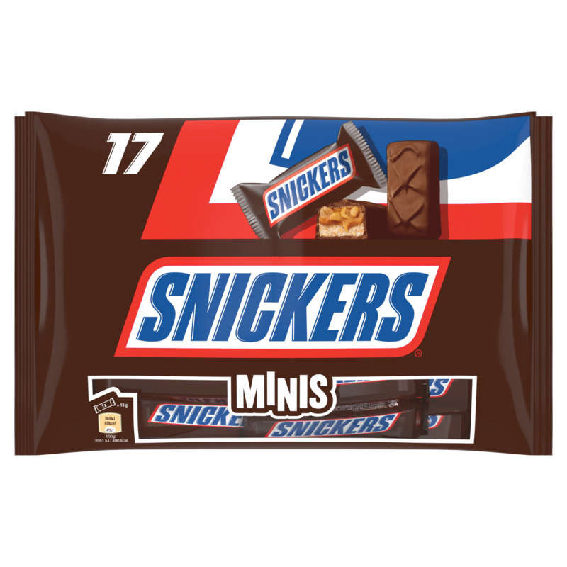 Snickers x17 minis 333g