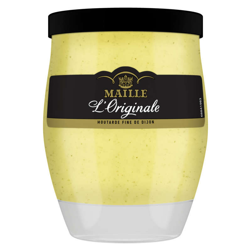 Maille L'Originale Moutarde Fine De Dijon Verre 245g