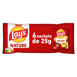 Lay's Chips Multipack Nature 6x25g