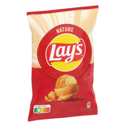Lay’s Chips Nature -25% de Sel sans Huile de Palme 145g