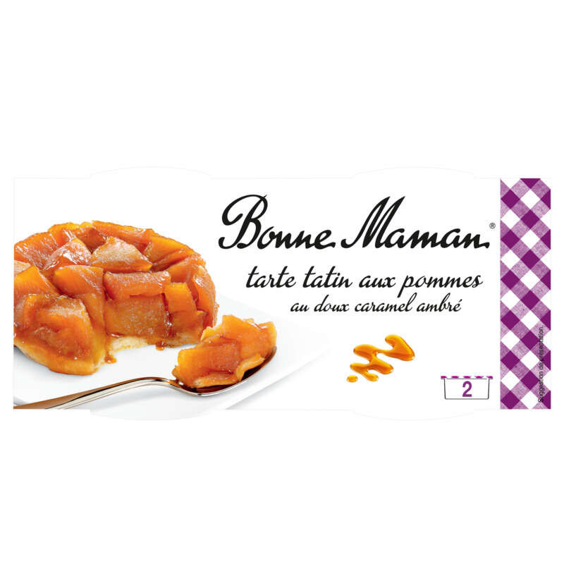 Bonne Maman Tarte Tatin aux pommes 2x120g