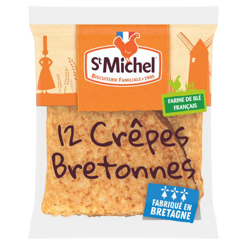 St Michel 12 Crêpes bretonnes 315g