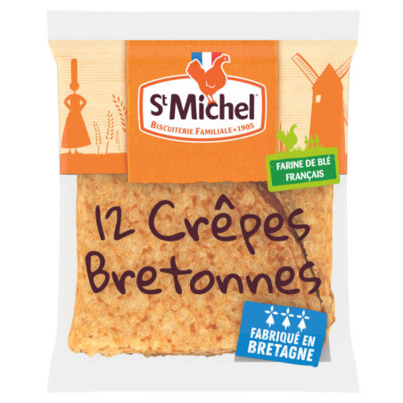 St Michel 12 Crêpes bretonnes 315g