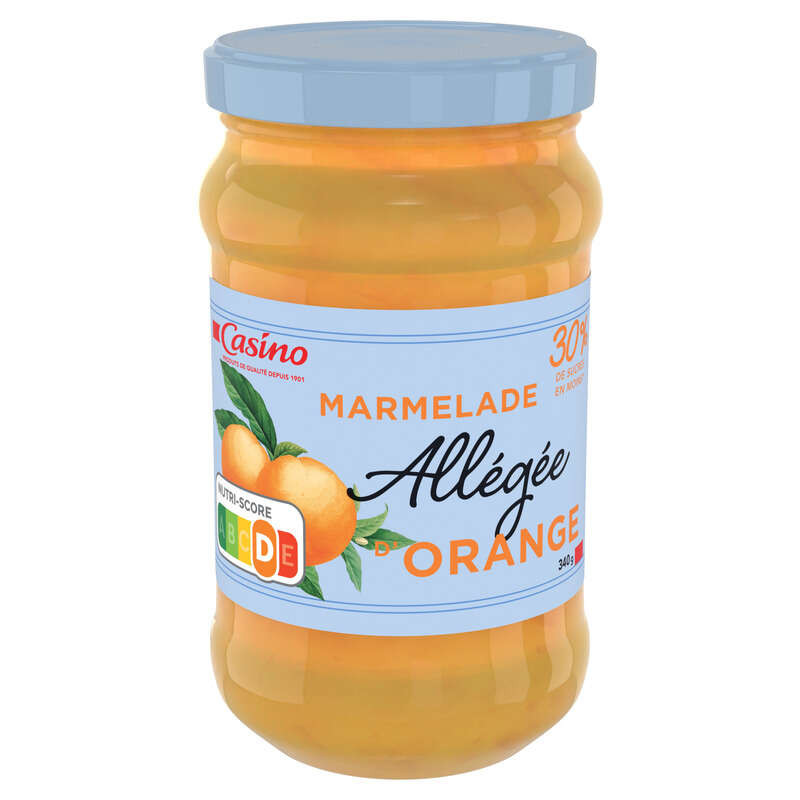 Casino Marmelade - Orange - Allégée - 340g