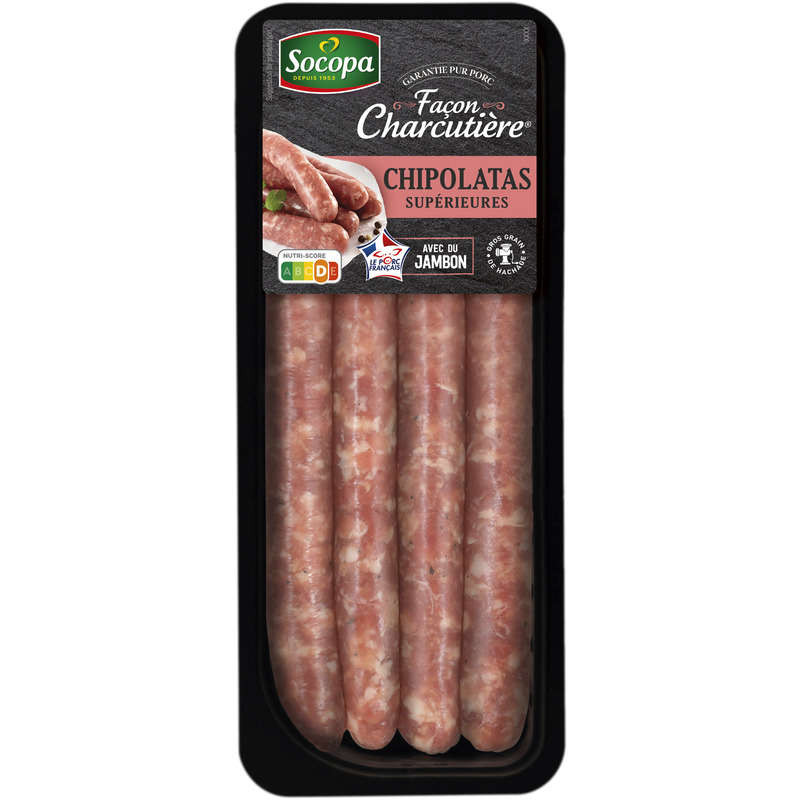 Socopa Chipolatas façon charcutière 320g