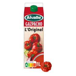 Alvalle Gazpacho Soupe Froide l'Original 1L