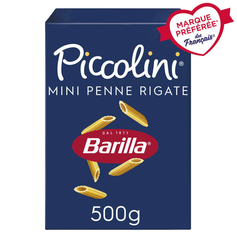 Barilla pates mini penne rigate piccolini 500g