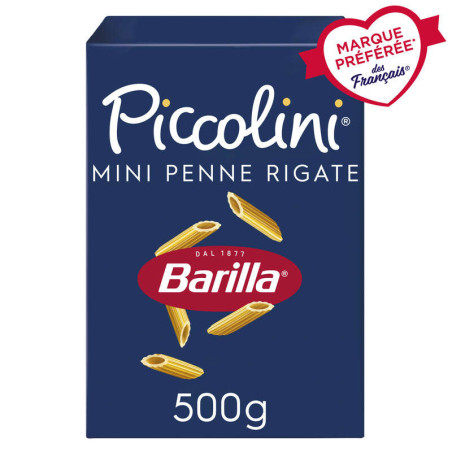 Barilla pates mini penne rigate piccolini 500g