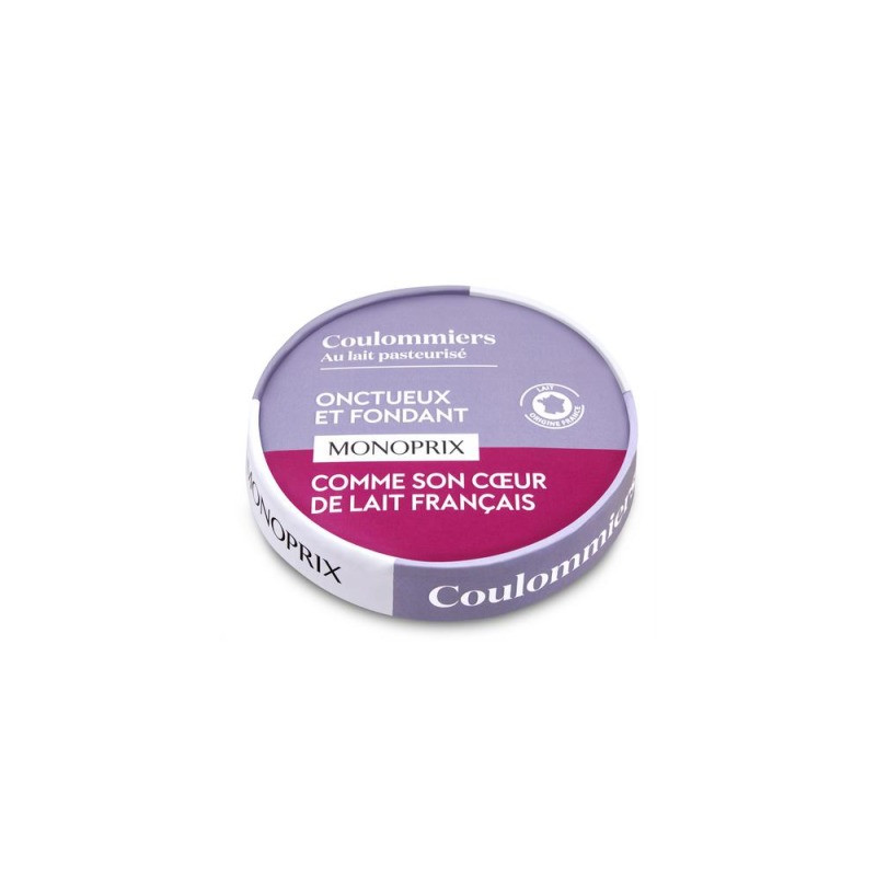 Monoprix Coulommiers au lait pasteurisé 350g