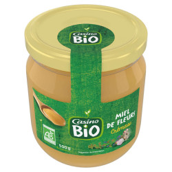 Casino Bio Miel de fleurs - Crémeux - Biologique - 500g