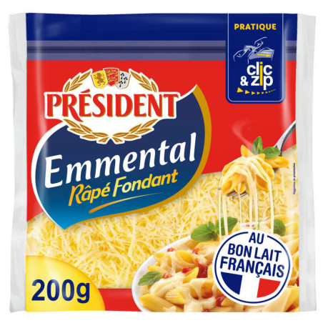Président Emmental Râpé Fondant 200g