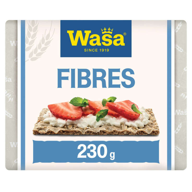 Wasa Biscottes croustillantes fibres 230g