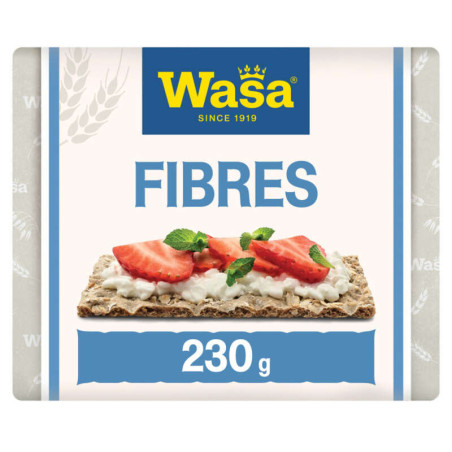 Wasa Biscottes croustillantes fibres 230g