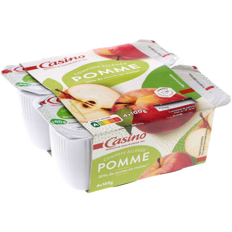 Casino Compote Allégée Pommes