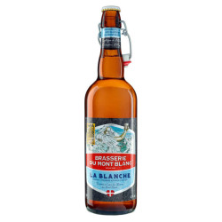 Brasserie du Mont Blanc Bière blanche artisanale 75cl
