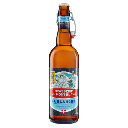 Brasserie du Mont Blanc Bière blanche artisanale 75cl