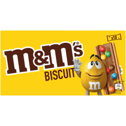 M&M's Biscuits nappage Chocolat au lait & M&M's mini 198g