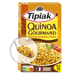 Tipiak Quinoa Gourmand 3 Quinoas & Blé Tendre 400g