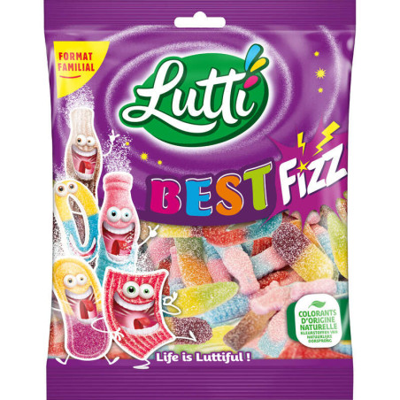 Lutti Bonbons BestFizz 350g