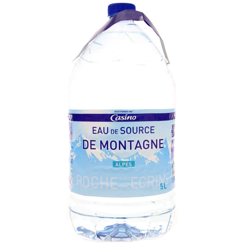 Casino Eau de source de montagne - Plate - 5l