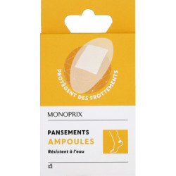 Monoprix Pansements Ampoules x5