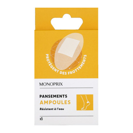 Monoprix Pansements Ampoules x5