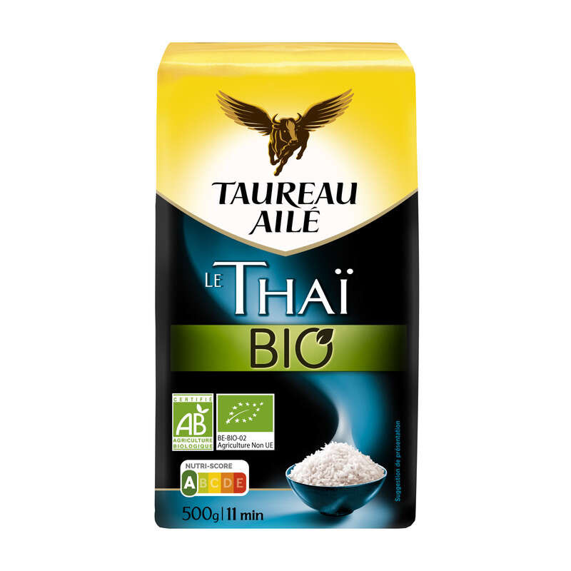 Taureau Aile Riz Thai Bio 500g