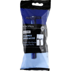 Monoprix Rasoirs Jetables 2 Lames x15