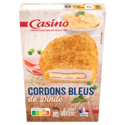 Casino Cordons bleus de dinde x2 - 200g