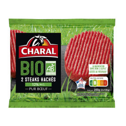 Charal Steak Haché Bio 12% Matières Grasses 200 g
