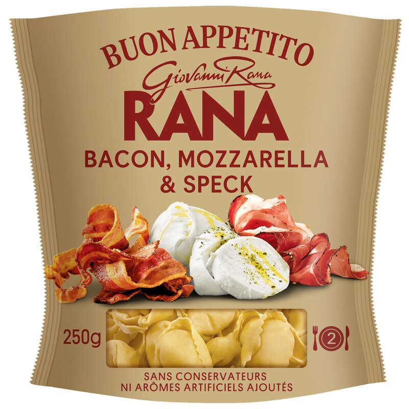 Rana Tortellini Bacon Mozzarella & Speck 250g