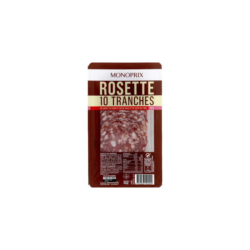 Monoprix Rosette 100g