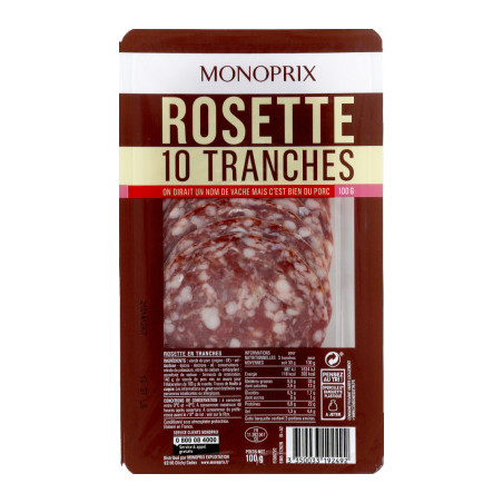 Monoprix Rosette 100g