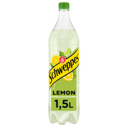 Schweppes Lemon Soda aux saveurs Citron & Citron vert 1