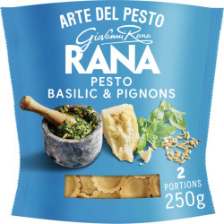Rana Pâtes Fraiches Girasoli Pesto Basilic et Pignons 250g