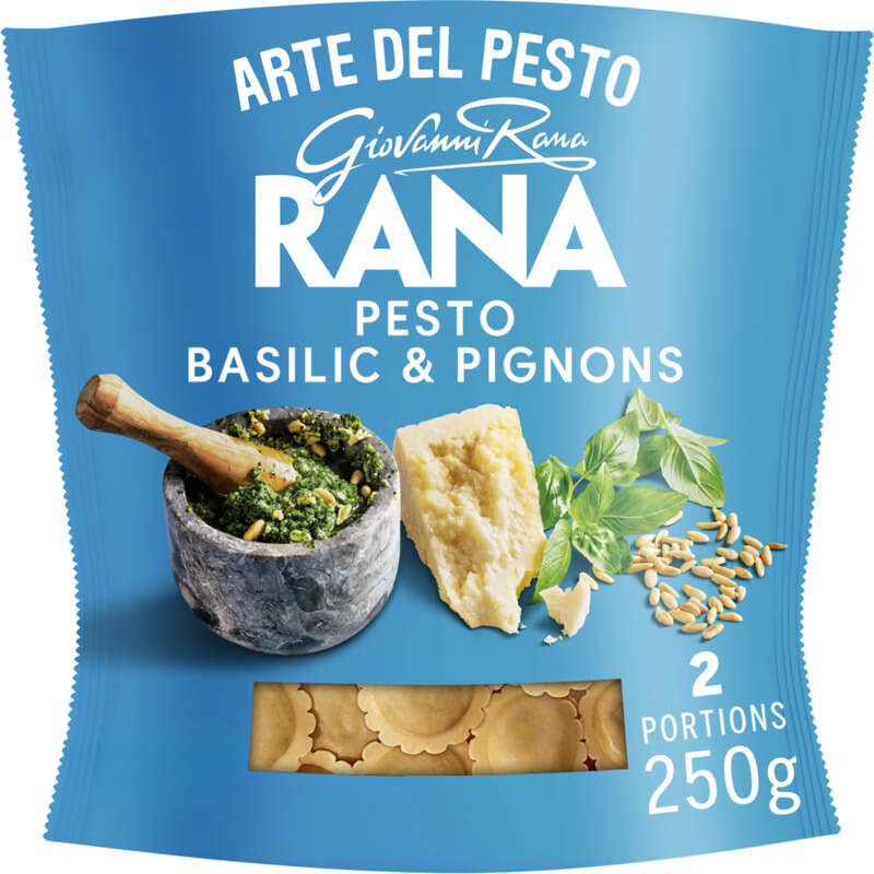 Rana Pâtes Fraiches Girasoli Pesto Basilic et Pignons 250g