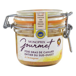 Monoprix Gourmet Foie Gras Armagnac 180g