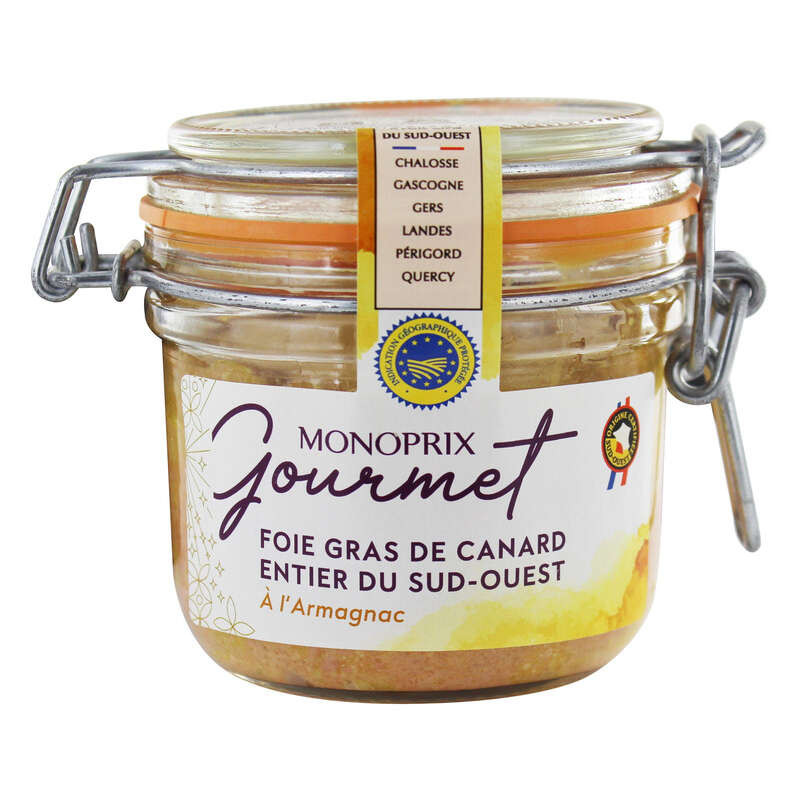 Monoprix Gourmet Foie Gras Armagnac 180g